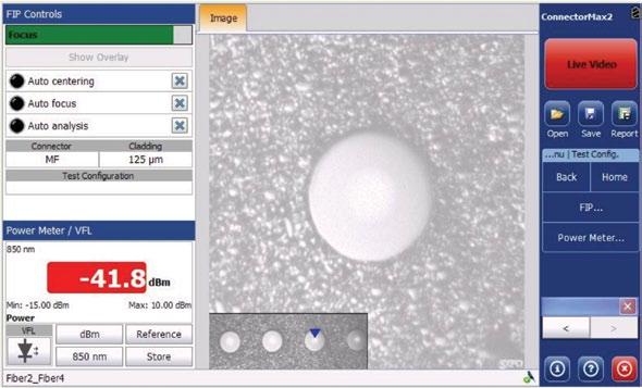 Off center Centered triple MagniFication MoDE By optimizing the image size, users get a detailed view of all defects.