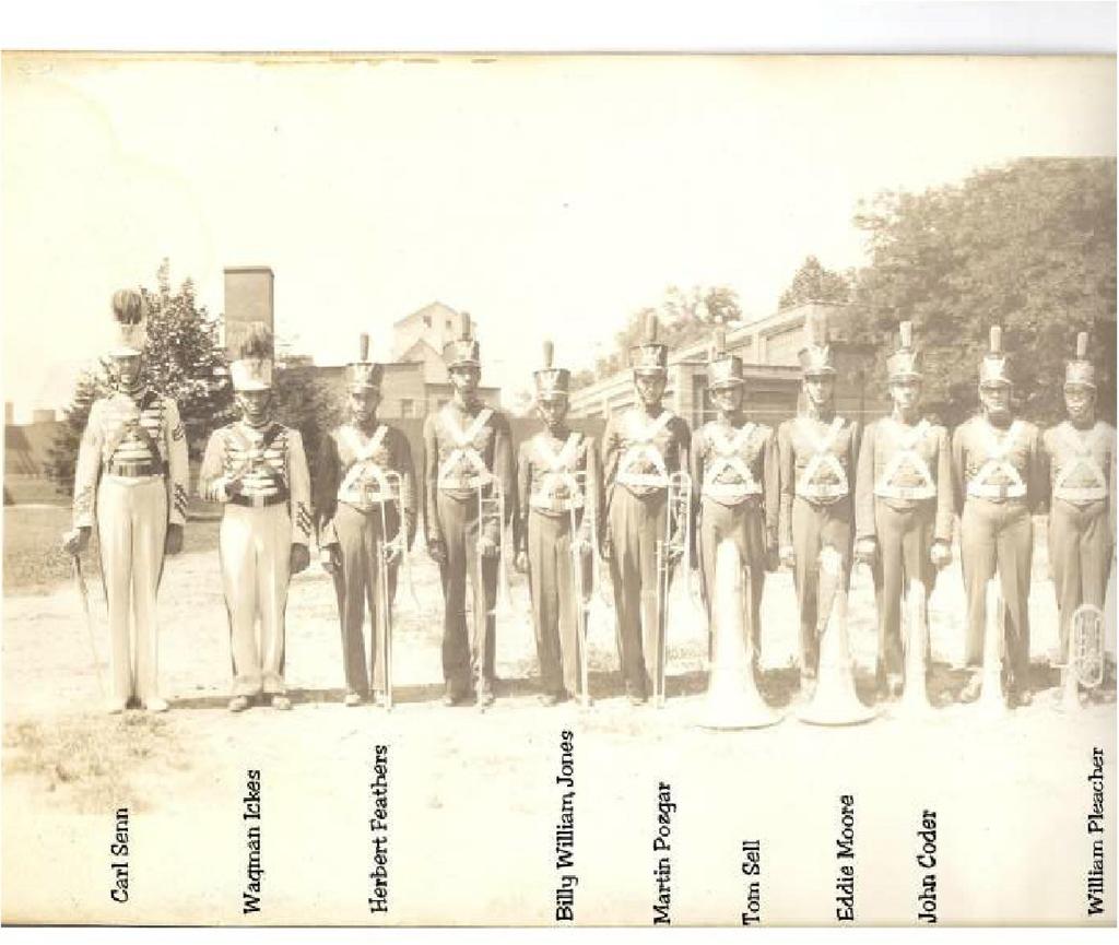 Claysburg American Legion Band Estimated Mid-1930 s