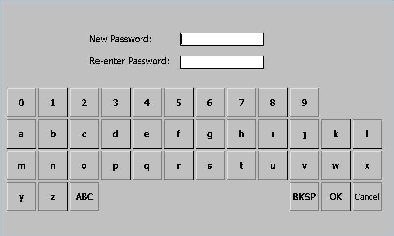 932502F / 0715 2. THE DSPEC 50 2.1.4.1. Set Password This options lets you set a password to discourage accidental changes to the settings on the Communication Control and Data Display screens.