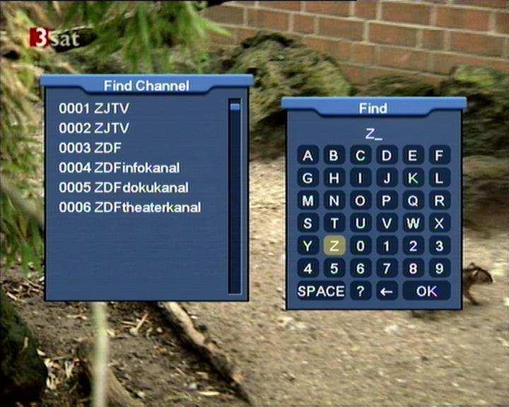 Lock: Accumulated all locked channels and list in the last of TV Channel List. Name (A-Z): Sorting in Alphabetical Order, ignore $ symbol. Name (Z-A): Sorting in Alphabetical Order, ignore $ Symbol.