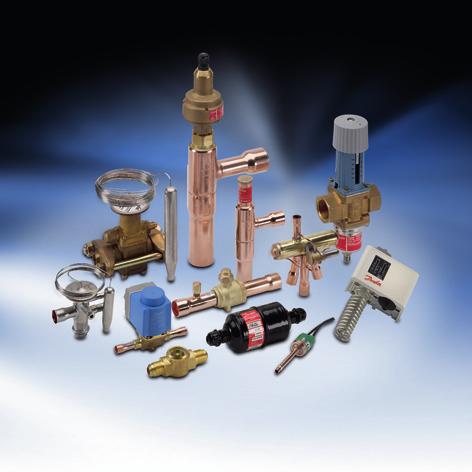 The Danfoss product range for the refrigeration and air