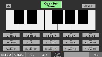 43 Tuning and scales More SC Presets (Quarter Tone Scales) [1.