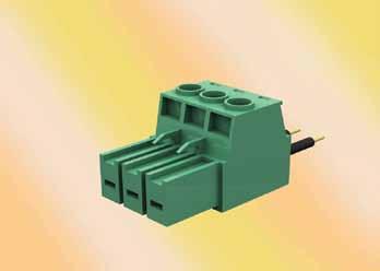 Pluggable Plug - contact down side - Power 7.62mm (.300 ) Modular system, 2 up to 16 pos.