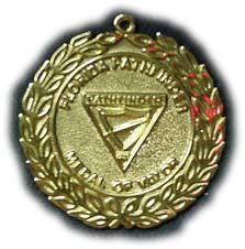 FLORIDA PANTHER AWARD, Cont d b. Description: The Florida Panther Award is a bronze medal attached to a Purple neck ribbon.