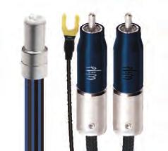 plug to Cold-Welded, Direct-Silver Plated RCA (x2) + Ground.
