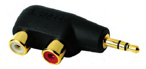 Splitters and RCA Adaptors: Mini Plugs For Subwoofers