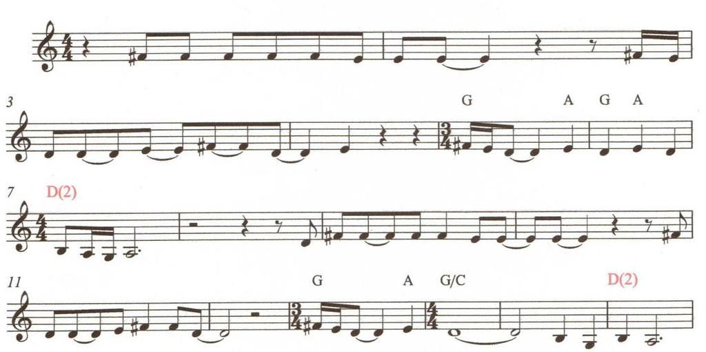 Figure 2.5. Bars 1-16 