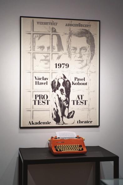 1985 Theatermuseum / Josef Palffy, Wien 8_Protest Sebastian Fischer and