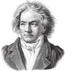 Ludwig van Beethoven 1770-1827 Ludwig van Beethoven was born in 1770. He grew up surrounded by music, as both his father and grandfather were local musicians.