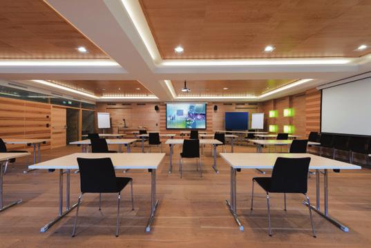 Applications Divisible Rooms A common building requirement is the divisible space, which optimizes room usage for training, meetings, and social gatherings.