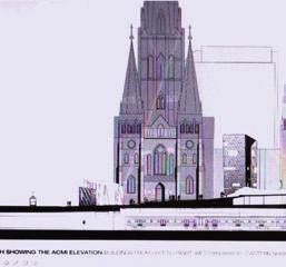 Ovo davawe zna~aja hri{}anstvu, o~ekivawe da }e sa trgom katedrala dobiti dodatni zna~aj, imalo je bitan uticaj na Federation Square. LAB Architects nisu bili pretjerano impresionirani Katedralom.