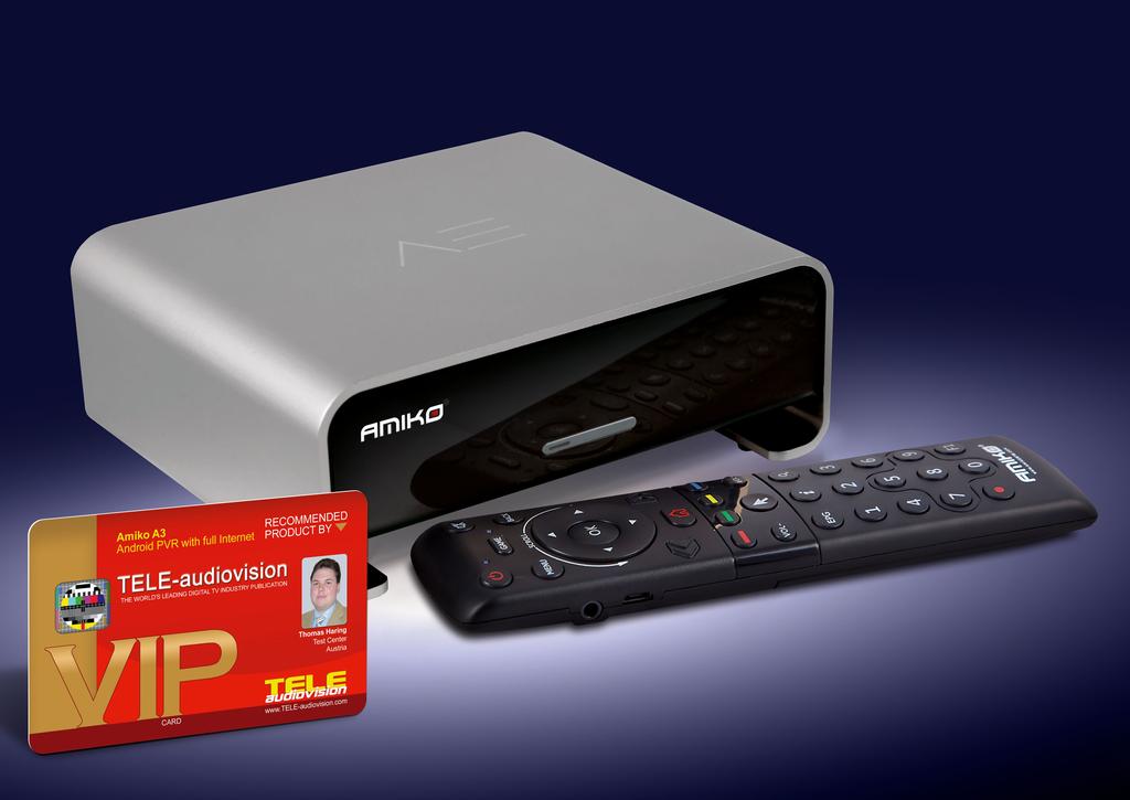 TEST REPORT Android PVR with full Internet capability Welcome to a New