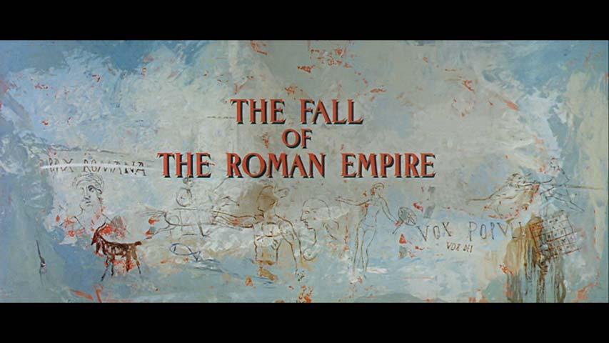 THE FALL OF THE ROMAN EMPIRE Music By Dimitri Tiomkin Reel 1/A "Main Title" Allegro modto e ben sostenuto in 2/4 time.