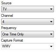 Record Format Basic Format is WMV **