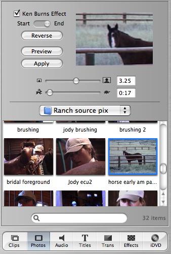 imovie Workflow for Digital Storytelling Kit Laybourne mediachops.com page 14 - Playback often. Don t be precious about getting each section frame perfect. You are working on the Rough Cut here.