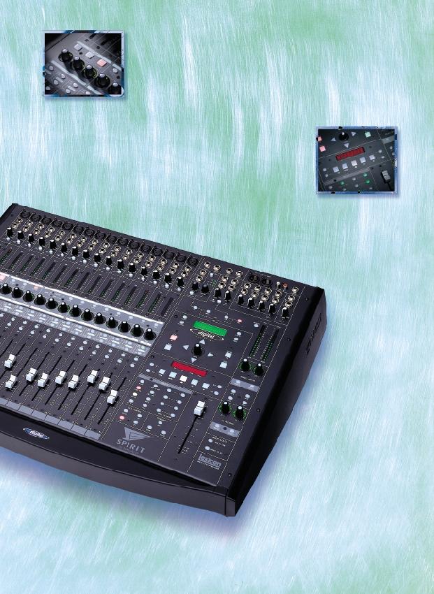 Comprehensive EQ All of 328 s mic/line, tape return and stereo inputs have access to 3 bands of fully parametric EQ, designed by British EQ guru and co-founder of Soundcraft, Graham Blyth.