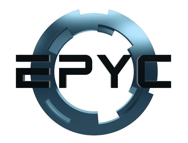 LOGO VERSIONS The AMD EPYC logo is available in 3D and vector options and will stand out in any media environment.