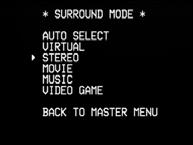 OPERATION Selecting a Surround Mode Surround mode selection can be as simple or sophisticated as your individual system and tastes.