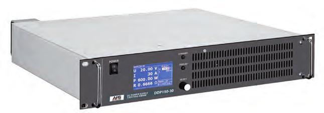 Medium Power Power: 3kW to 10kW Voltage: 15V to 1200V Current: up to 500A DDP SERIES MODELS - 3kW Model DDP150-30 DDP15-200 3000 0-15 0-200 207-253Vac, 47-63 Hz 2U DDP35-90 3000 0-35 0-90 207-253Vac,