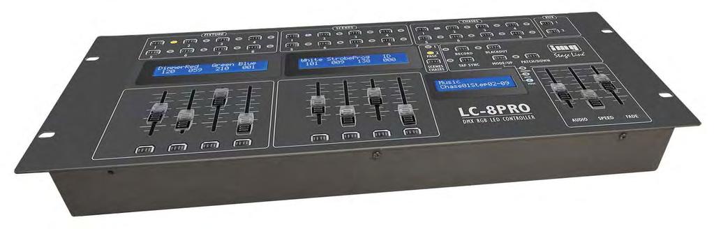 Description of the device Features The LC-8PRO is a light controller from img Stage Line and features: The LC-8PRO is the successor of the LC-8LED The upgrade is simple but unique and very useful
