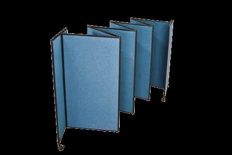 panels TEXTILE AND SURFACE COLOUR OPTION WHITE BOARD Starter Set Addon panels The base unit is the Starter Set which comes ready to use and consists of 3 wall panels (2 x 850mm & 1 x 820mm