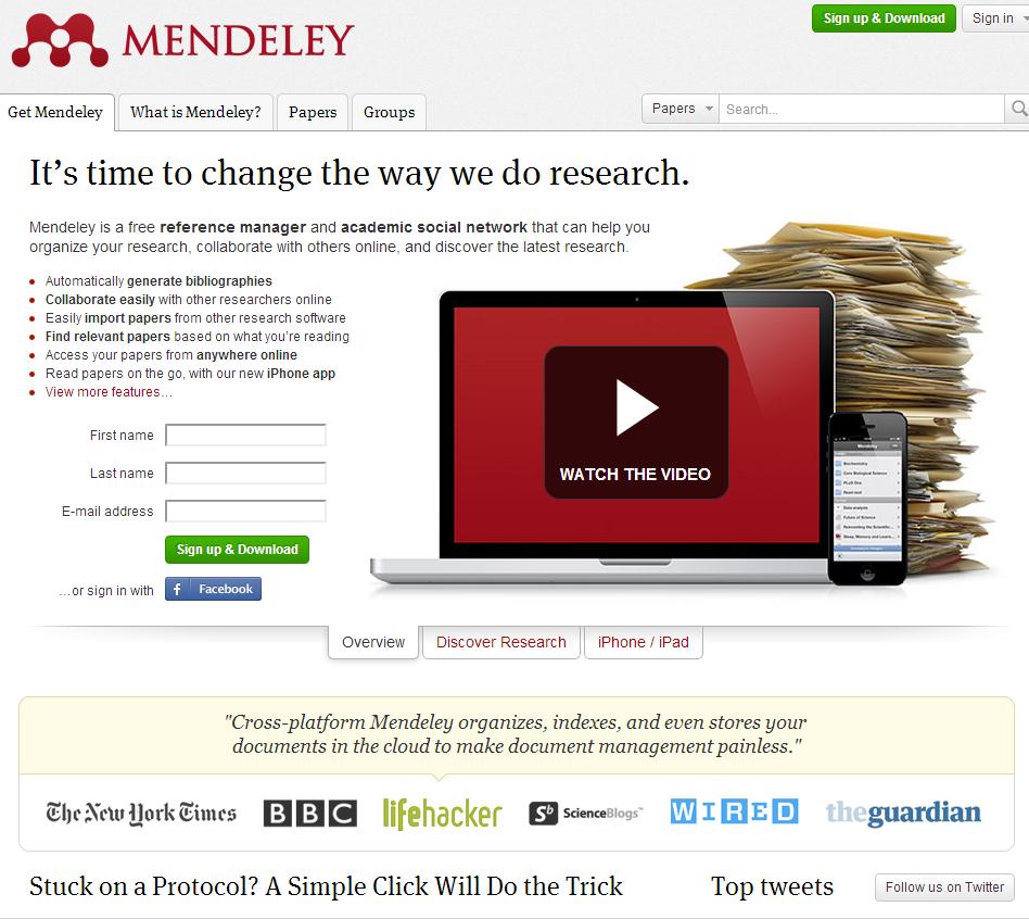 Mendely (free citation