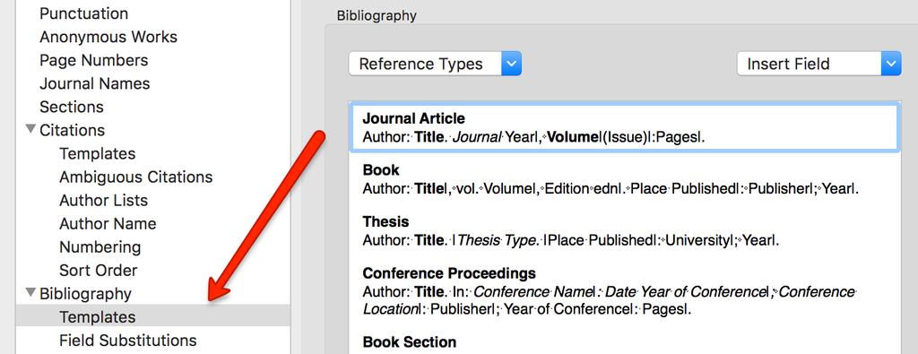 Modify an Output Style Different journals have different instructions, which may require you to modify your output style.