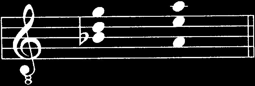 Eb and Ab, Ramos suggests that poor intonation can be avoided by moving the tenor from Bb down to A, the middle voice from D to E, and the cantus from G to A.