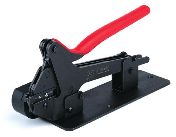 Plug (10 x Red and 10 x Black) 20 Tools The AIRLOC crimp tool comes in hand held and desk top versions.