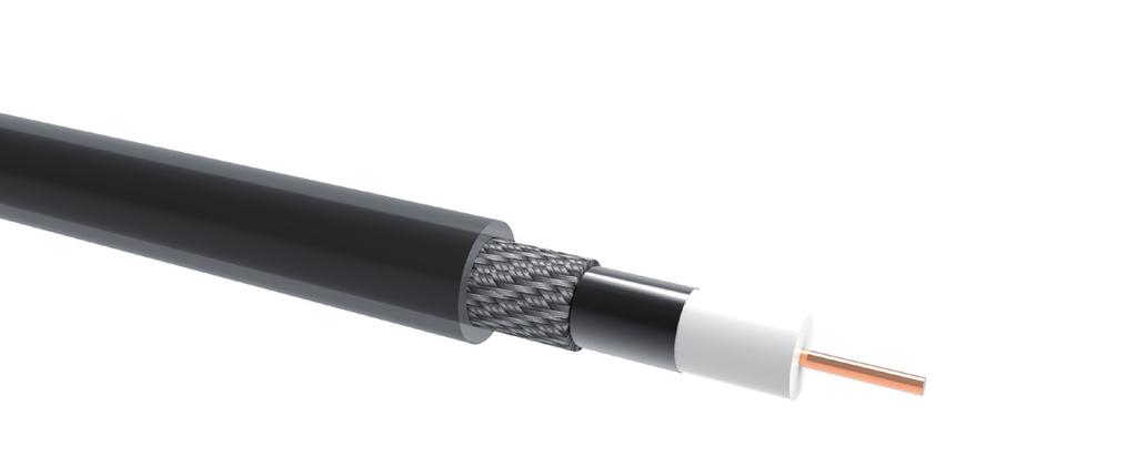 AV Co-AX Cable 7 7 QX100 (CT100 Type) A high quality cable manufactured to the industry standard CT100 type geometry.
