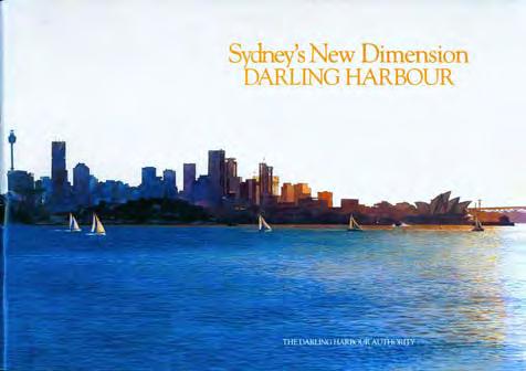 21 Gaston Renard Fine and Rare Books Short List Number 48 2012. 20 Darling Harbour: SYDNEY S NEW DIMENSION. Darling Harbour. Oblong 4to, First Edition; pp. 24; several col. illusts.
