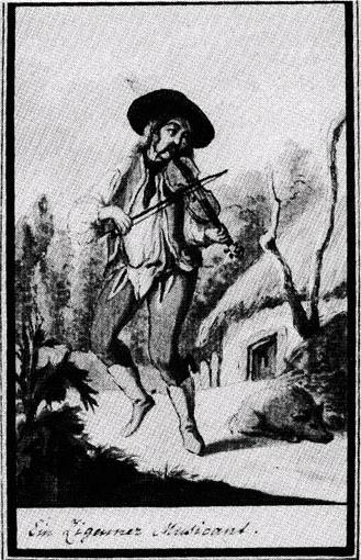 Image 4 Gipsy musician, 18 th century (Collection of the Hungarian