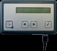 is longer than a standard plug, making it easier to connect it to permanently inst alled control panels.
