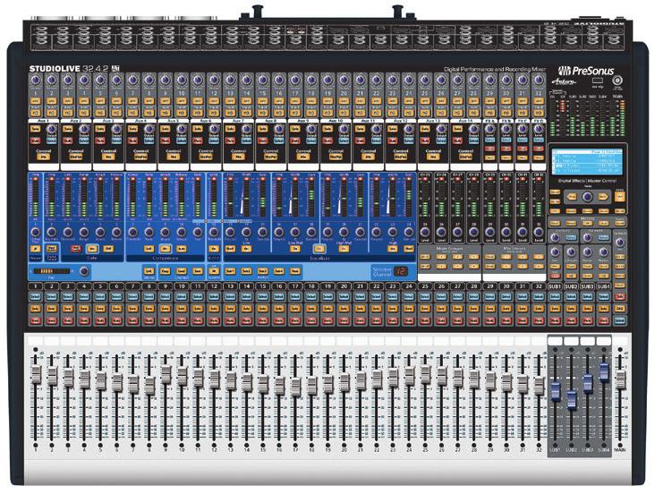 StudioLive AI-Series Mixers Digital Mixing
