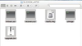 Depending on your system preferences, the firmware folder may not automatically