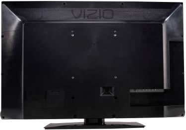 Preparing your LCD HDTV for Wall Mounting Your VIZIO HDTV can either be kept on the stand base or mounted on the wall for viewing.