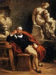 Figure 8 Eugene Delacroix, Michelangelo