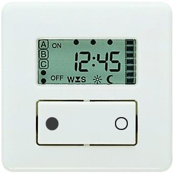 Operating instructions 1. Function The Time Switch display is a system component and is installed in a box as per DIN 49073 (deep box recommended) in conjunction with the Time Switch insert.