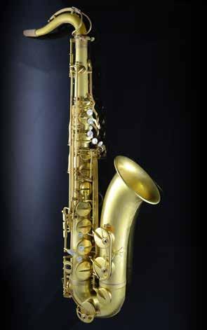 Lupifaro platinum TENOR sax Built for Jazz players Without high-f# key Bell and bow hand-soldered to the body