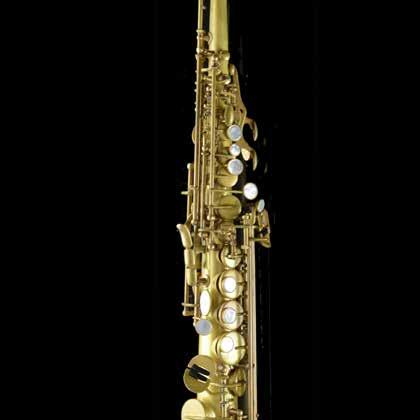 15 Platinum Series soprano sax THE SAXOPHONES IN OUR PLATINUM SERIES ARE INDI- VIDUALLY ADJUSTED BY L.