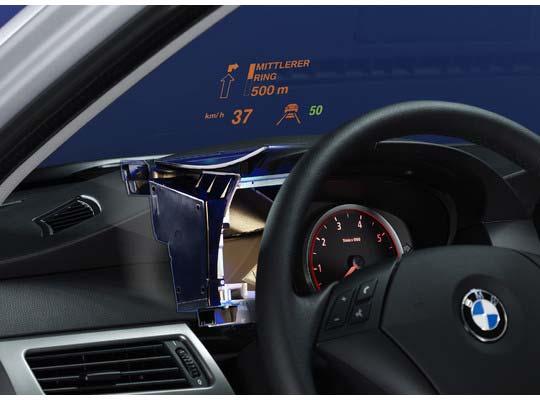 Micro Mirrors for Head Up Displays in Automobiles Image