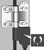 6). In many cases this fine adjustment makes it unnecessary to replace the switch or readjust the switching point due to mechanical deformation of the safety guard.