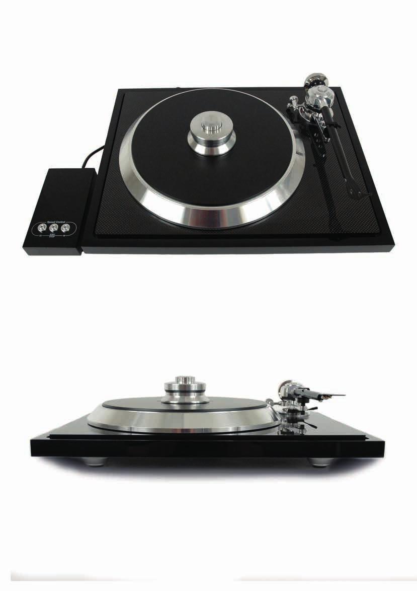 EAT C- SHARP Turntable Belt Driven with Unipivot Arm Silicone Damping with Optional MC Cartridge The European Audio Team - EAT for short - initially made their mark with highly specialised KT88