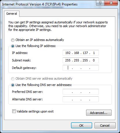 Note: For your reference, the NSP s IP address is 192.168.137.128. Connecting Two NSPs to One PC A single PC can connect to two NSPs by running two instances of Central.