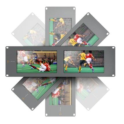 Optimizing the Viewing Angle If SmartView Duo, SmartView HD or SmartScope monitors are to be installed high up in an equipment rack, you may wish to physically invert the LCDs for the optimum viewing