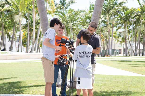 LOCATIONS IN SOUTH BEACH, MIAMI SOUTH BEACH, MIAMI KIDS CAMPS: 2-Week Filmmaking 2-Week Acting for Film In the tropical paradise of South Beach, Miami, campers get the best of intensive education and