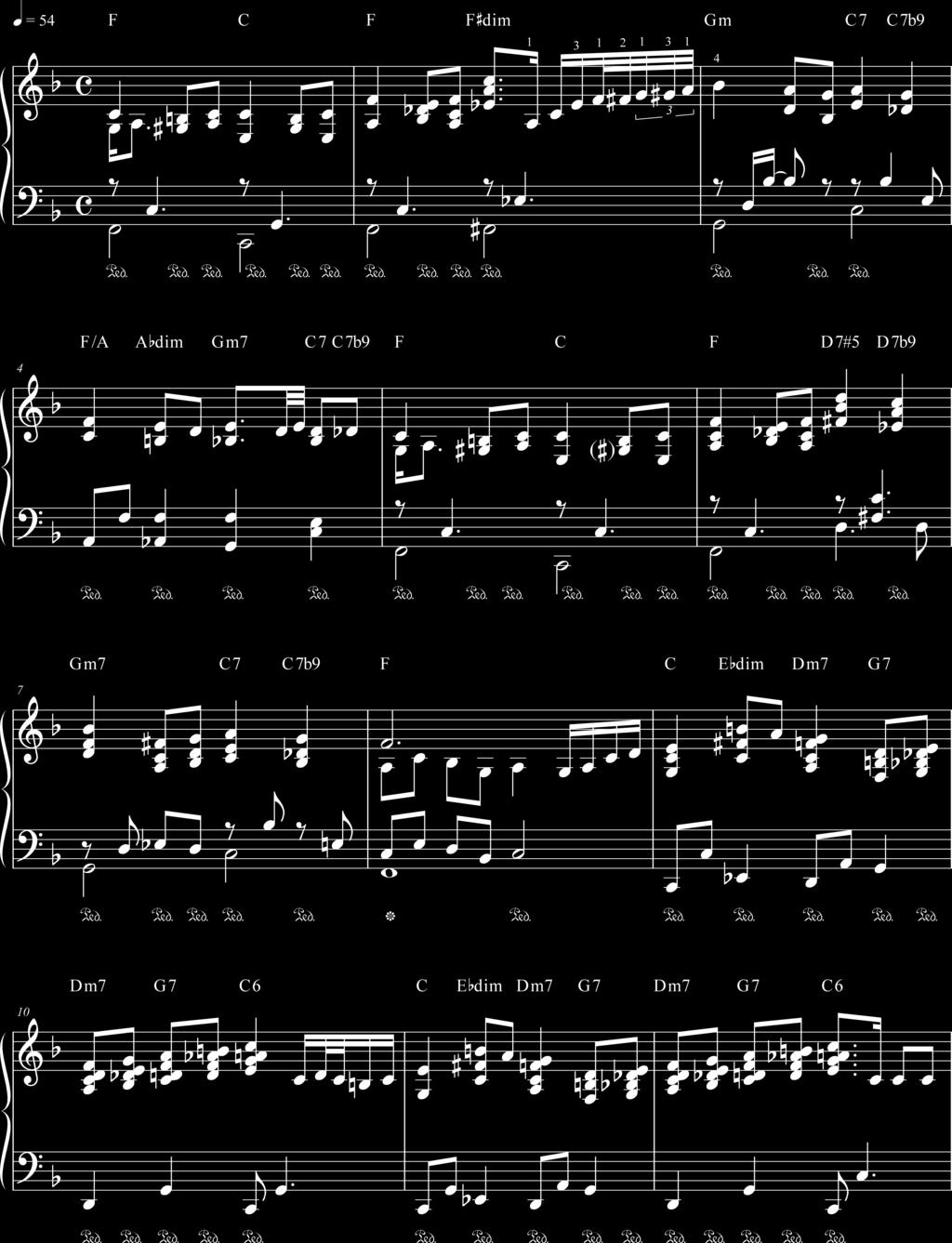 39 Melodie In F Music: Anton Rubinstein