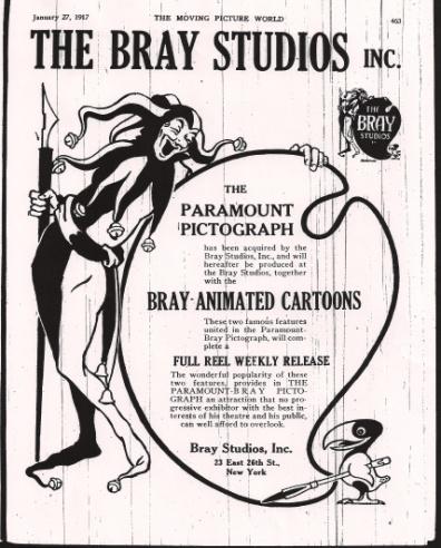 The Paramount-Bray Pictograph Within the year, Bray had purchased the controlling share of the magazine.