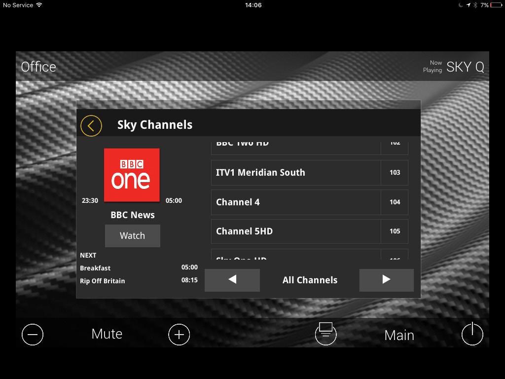 Page 2 Overview The URC Sky module provides both direct control over your Sky+ HD or Sky Q