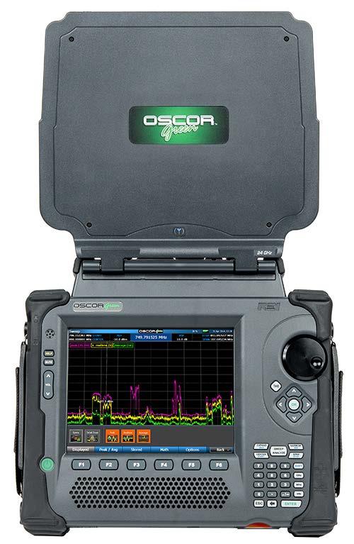 Spectrum Analyzer This document is intended to provide guidance and instruction on using the OSCOR Green Spectrum Analyzer for detecting electronic surveillance devices.